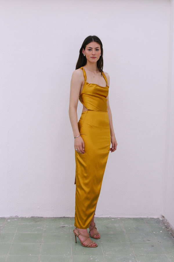 ANISE YELLOW DRESS